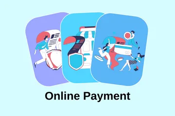 Online Payment Illustration Pack