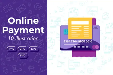 Online Payment Illustration Pack