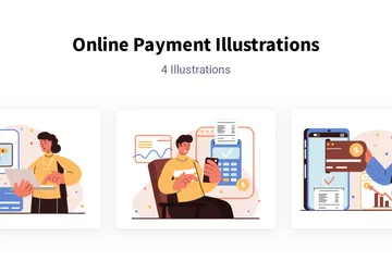 Online Payment Illustration Pack