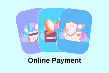 Online Payment Illustration Pack