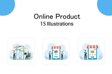 Online Product Illustration Pack