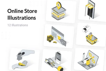 Online Store Illustration Pack