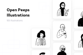 Open Peeps Illustration Pack