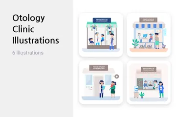 Otology Clinic Illustration Pack