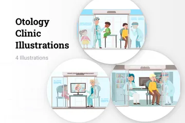 Otology Clinic Illustration Pack