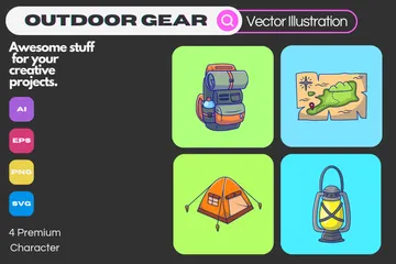 Outdoor Gear Illustration Pack