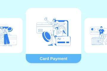 Paiement par carte Pack d'Illustrations