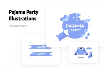 Pajama Party Illustration Pack