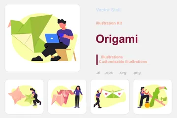 Origami Illustration Pack