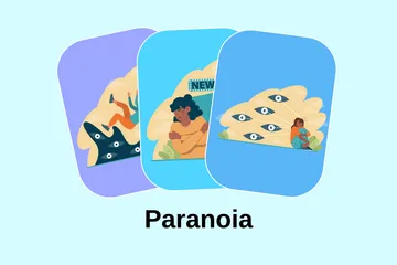 Paranoia Illustration Pack