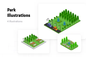 Parc Pack d'Illustrations