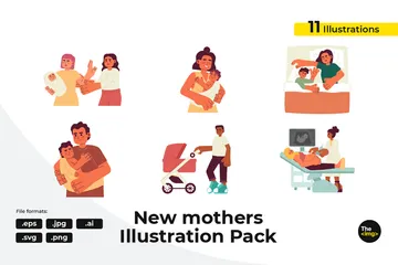Parenthood Illustration Pack