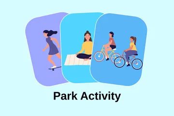 Park Activity Illustration Pack