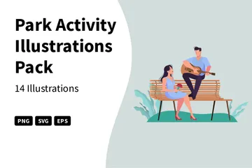 Park Activity Illustration Pack