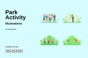 Park Activity Illustration Pack