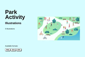 Park Activity Illustration Pack