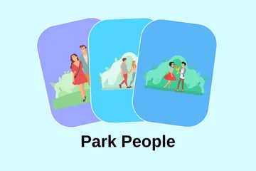 Park People Illustration Pack