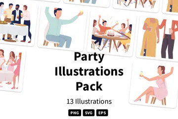 Party Illustrationspack