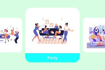 Party Illustration Pack