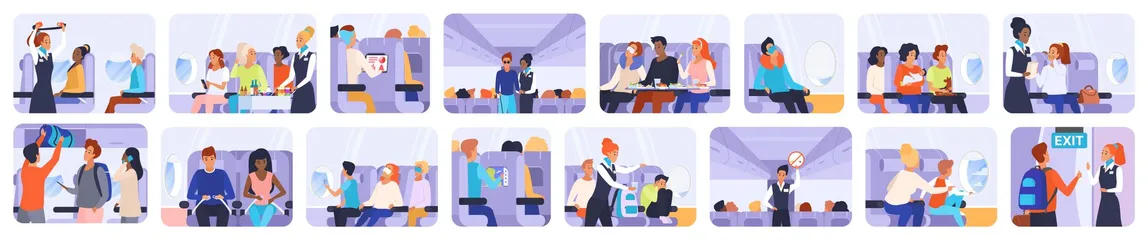 Passenger Illustration Pack