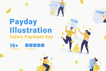 Payday Illustration Pack