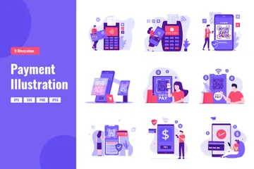 Payment Illustration Pack