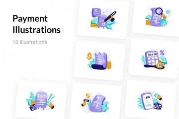 Payment Illustration Pack