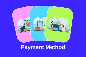 Payment Method Illustration Pack
