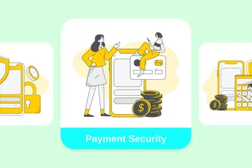 Payment Security Illustration Pack