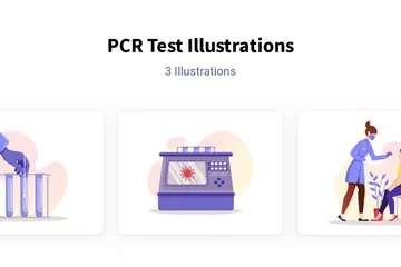 PCR Test Illustration Pack