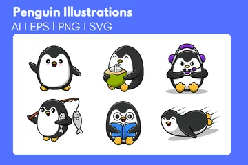 Penguin Illustration Pack