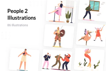 People 2 Illustration Pack