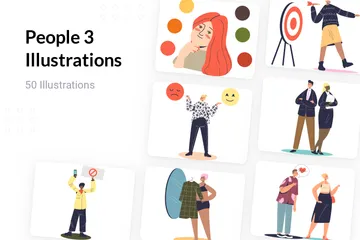 People 3 Illustration Pack