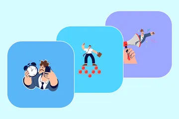 People Activity Illustration Pack