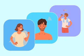 People Activity Illustration Pack