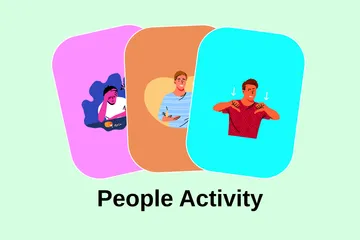 People Activity Illustration Pack