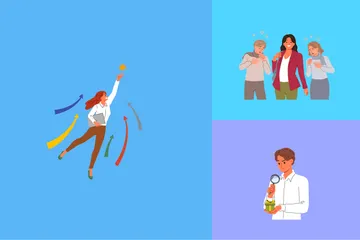 People Activity Illustration Pack