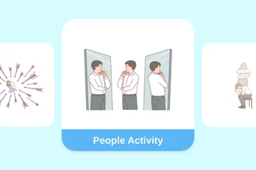 People Activity Illustration Pack