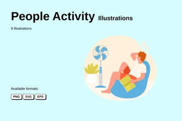 People Activity Illustration Pack