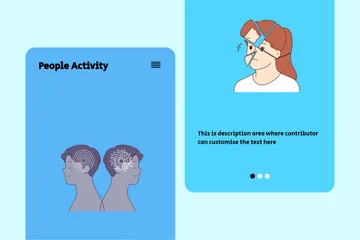 People Activity Illustration Pack