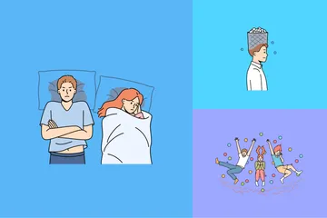 People Activity Illustration Pack