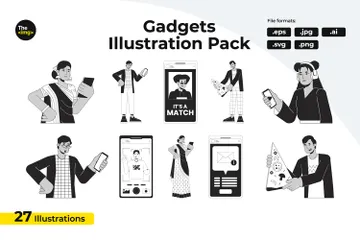 People Activity Illustration Pack