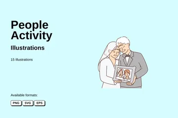 People Activity Illustration Pack