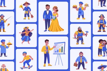 People Character Illustration Pack