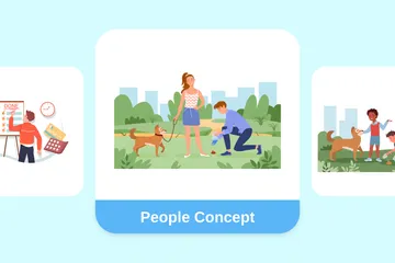 People Concept Illustration Pack