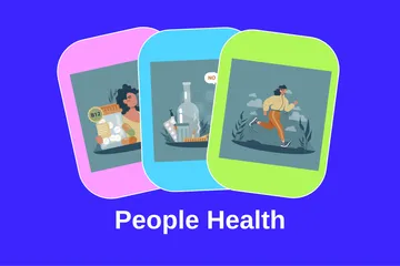 People Health Illustration Pack