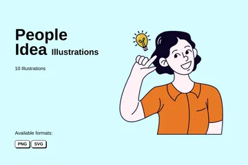 People Idea Illustration Pack