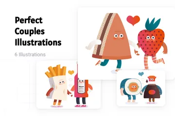 Perfect Couples Illustration Pack