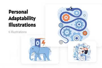 Personal Adaptability Illustration Pack