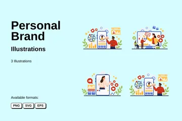 Personal Brand Illustration Pack